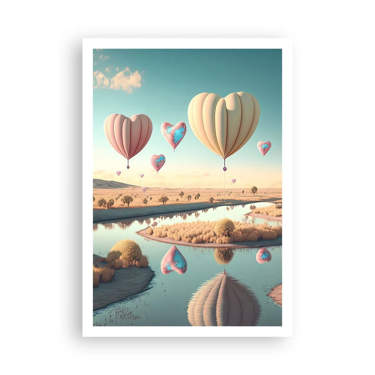 Poster - Love Lifts You up - 70x100 cm
