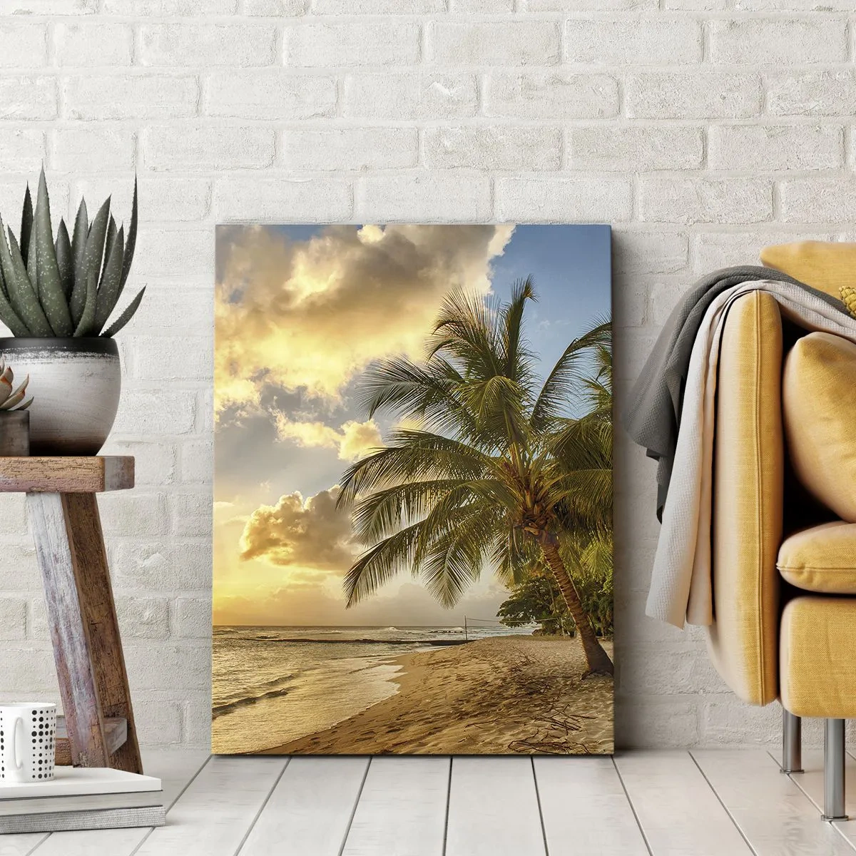 Canvas picture - Eternal Summer, Always Holidays - 55x100 cm