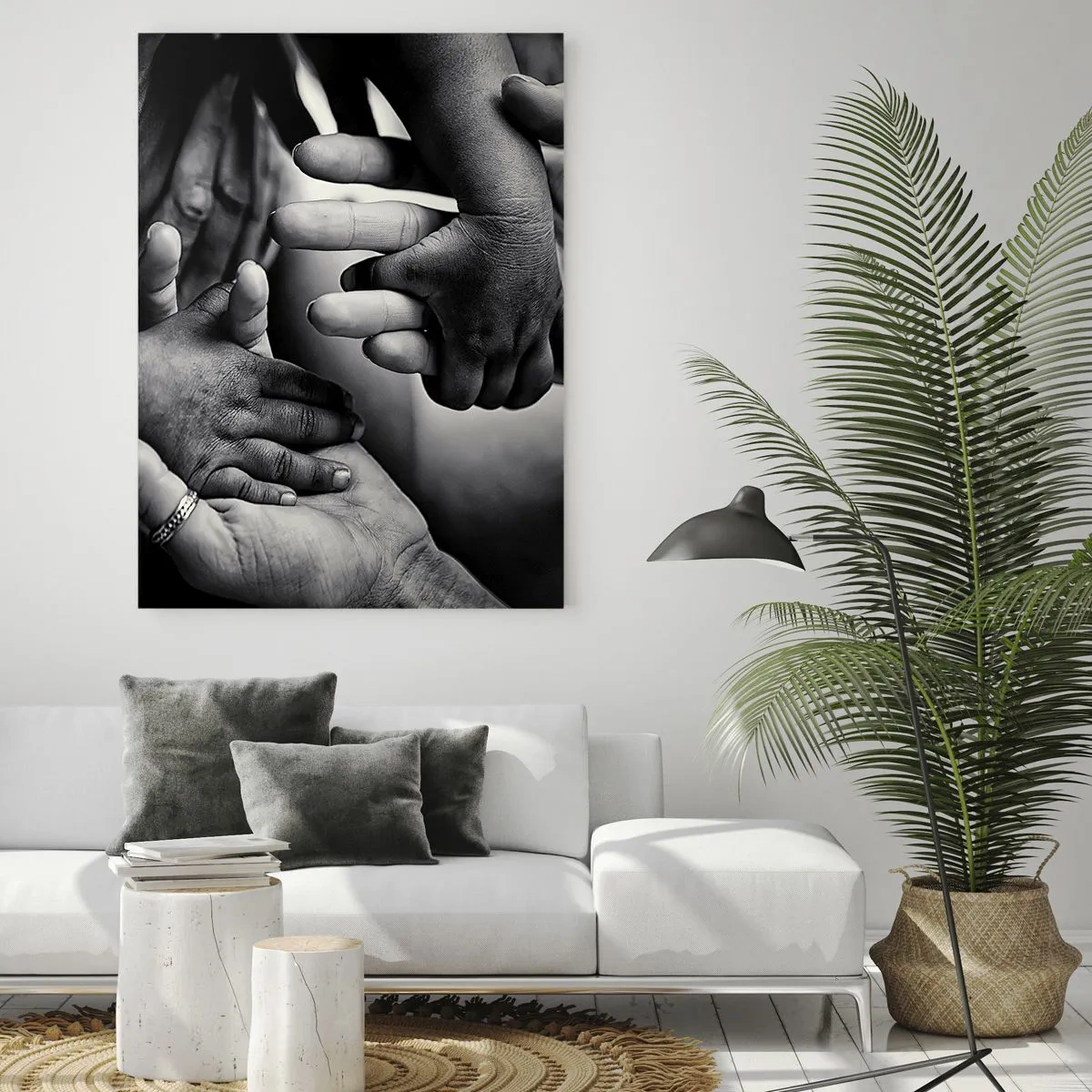 Glass picture - To be a Man - 50x70 cm