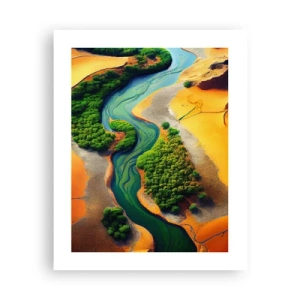 Poster - Life-giving River - 40x50 cm