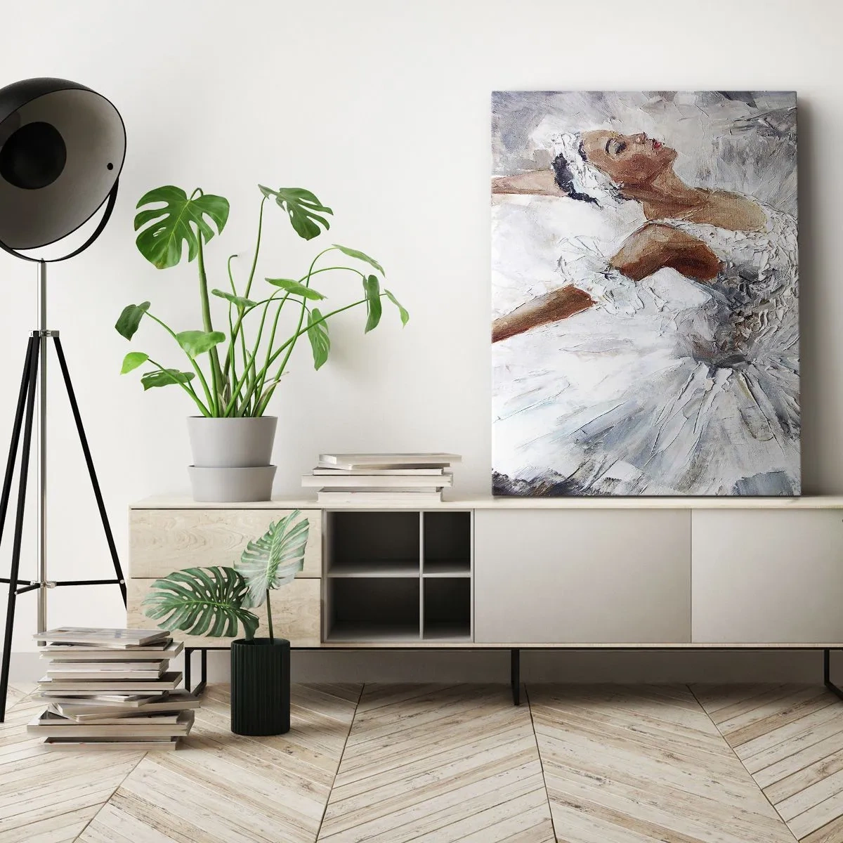 Canvas picture - Delicate and Light As a Tulle - 80x120 cm