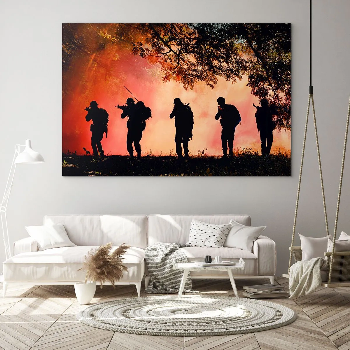 Glass picture - ...All for One - 100x70 cm