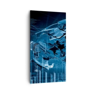 Canvas picture - Engineering Anatomy - 55x100 cm