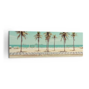 Canvas picture - By the Beach - 160x50 cm