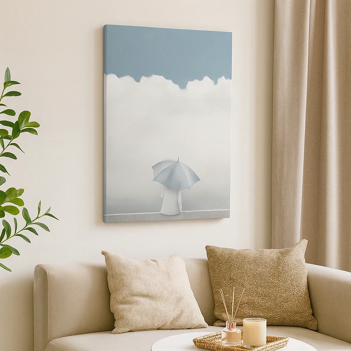 Canvas picture - On the Edge of Reality and Dream - 50x70 cm