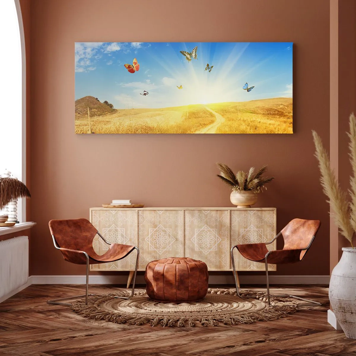 Canvas picture - How Can You Not Love the Summer? - 120x50 cm