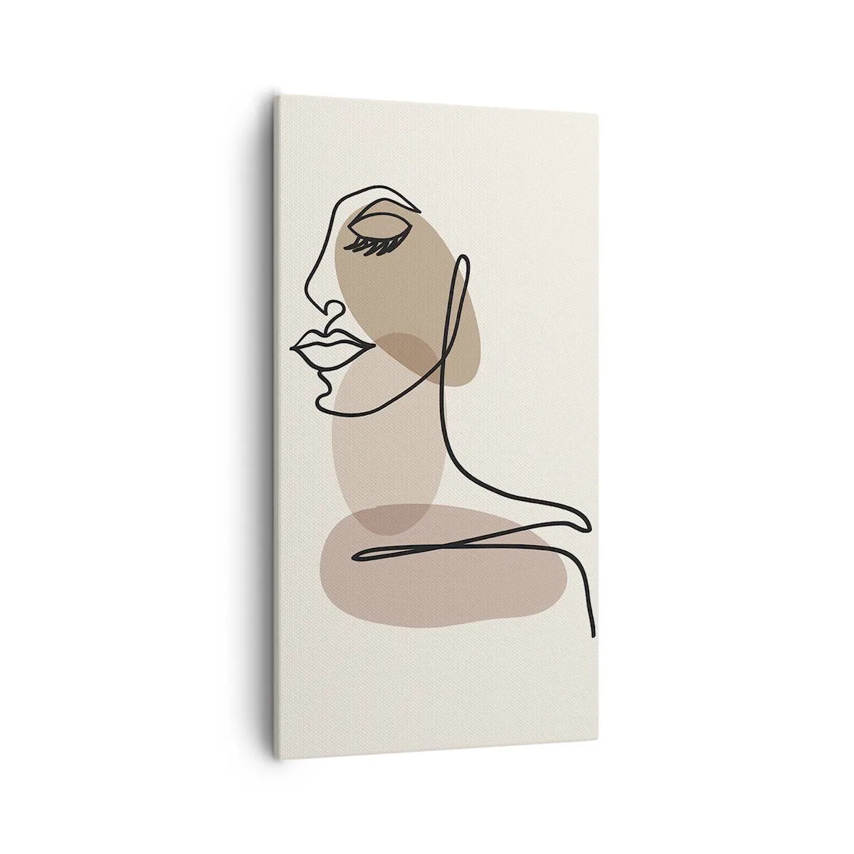 Canvas picture - Listening to Herself - 55x100 cm