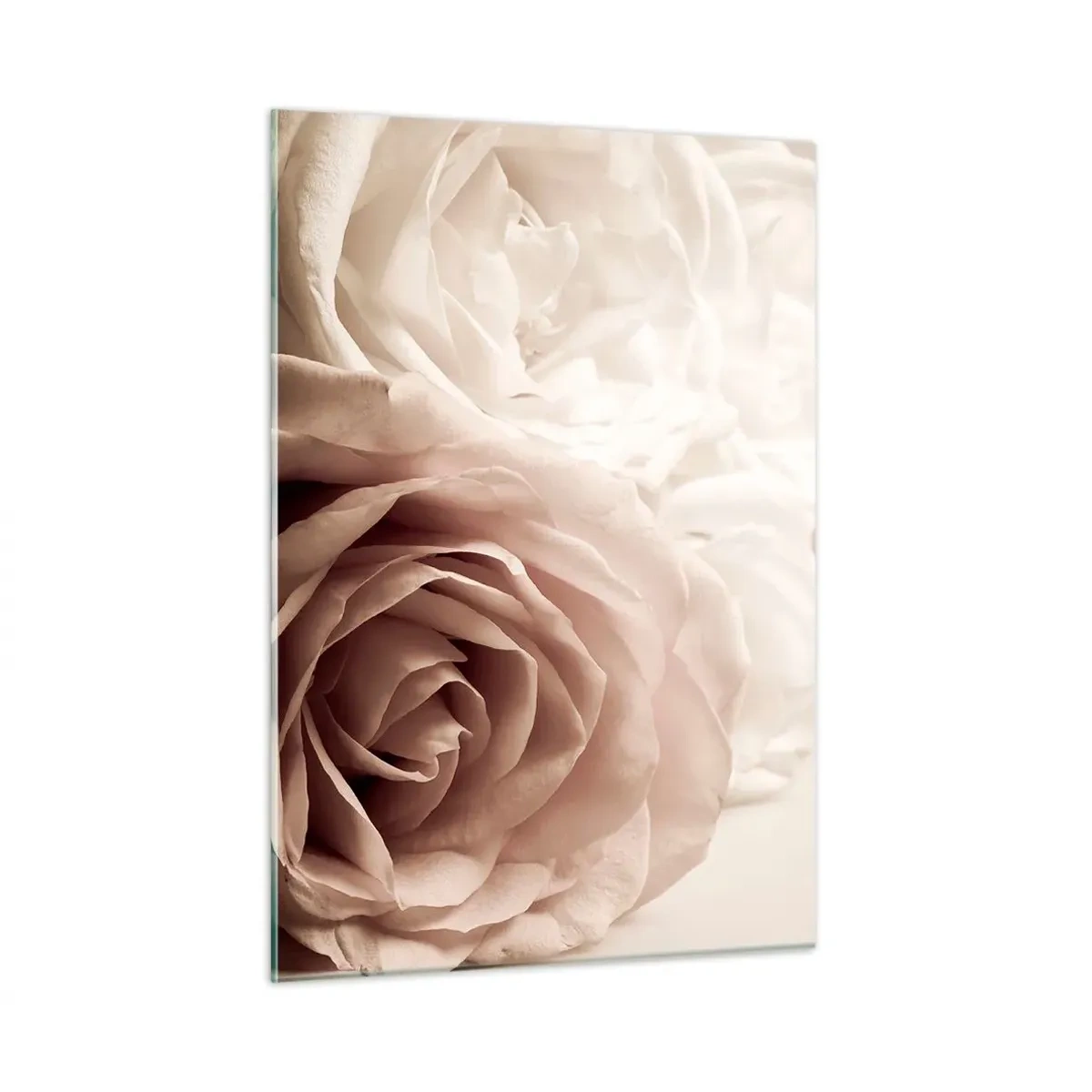 Glass picture - In the Heart of a Rose - 50x70 cm