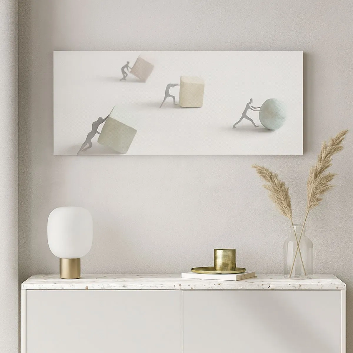 Canvas picture - That's Life - 100x40 cm