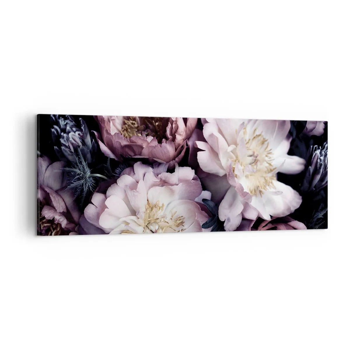 Canvas picture - Old Style Bouquet - 140x50 cm