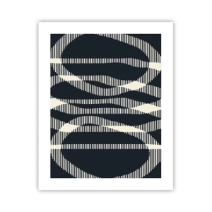 Poster - Attempt at Breaking Darkness - 40x50 cm