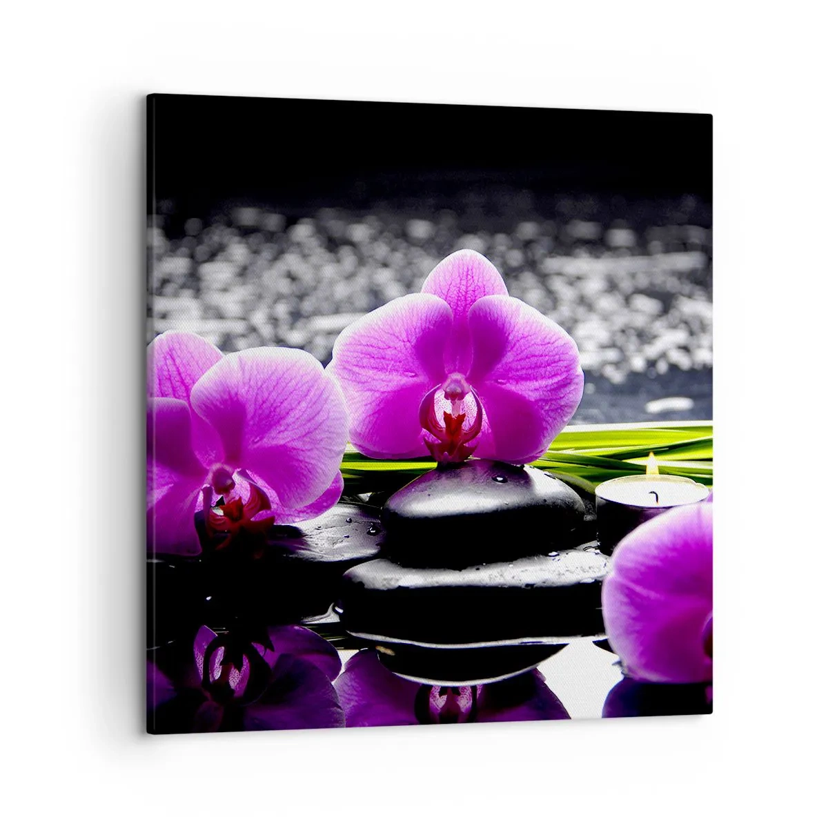 Canvas picture - Drowning in Peace and Quiet - 50x50 cm