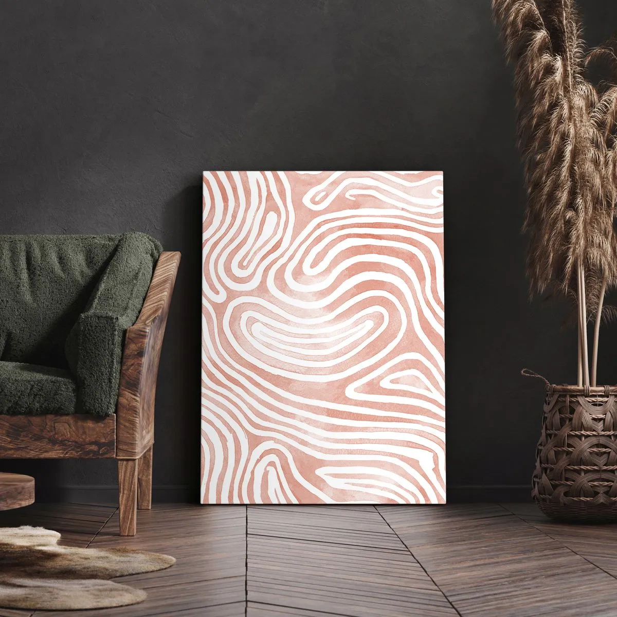 Canvas picture - In a Coral Maze - 80x120 cm