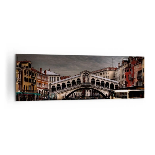 Canvas picture - Promise of a Venetian Evening - 160x50 cm
