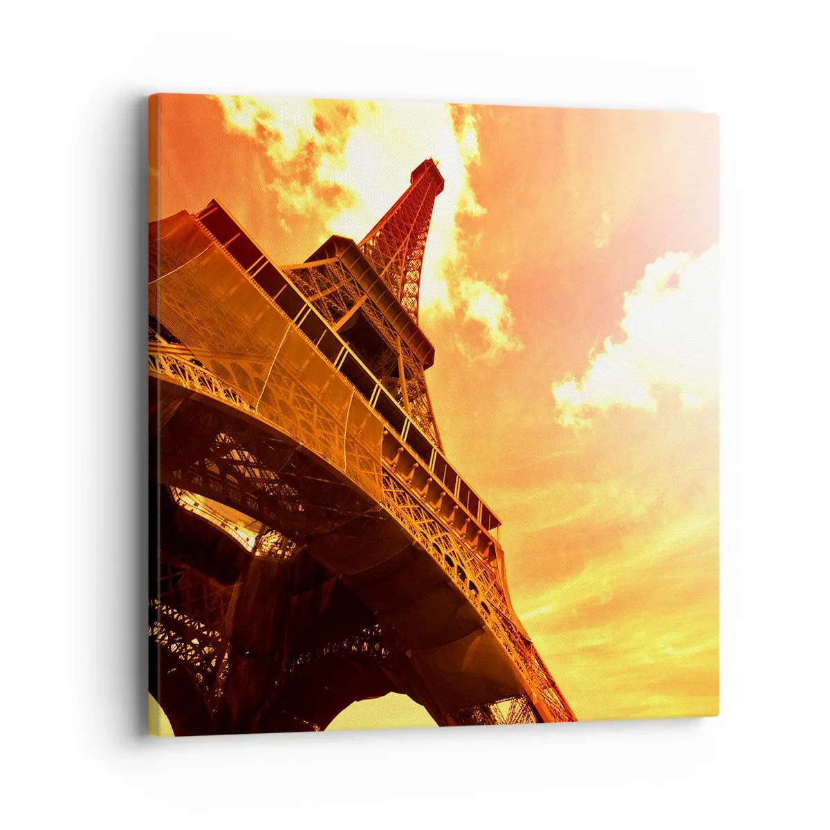 Canvas picture - Monumental because Gilded by the Sun - 40x40 cm