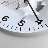 Clock face with numbers