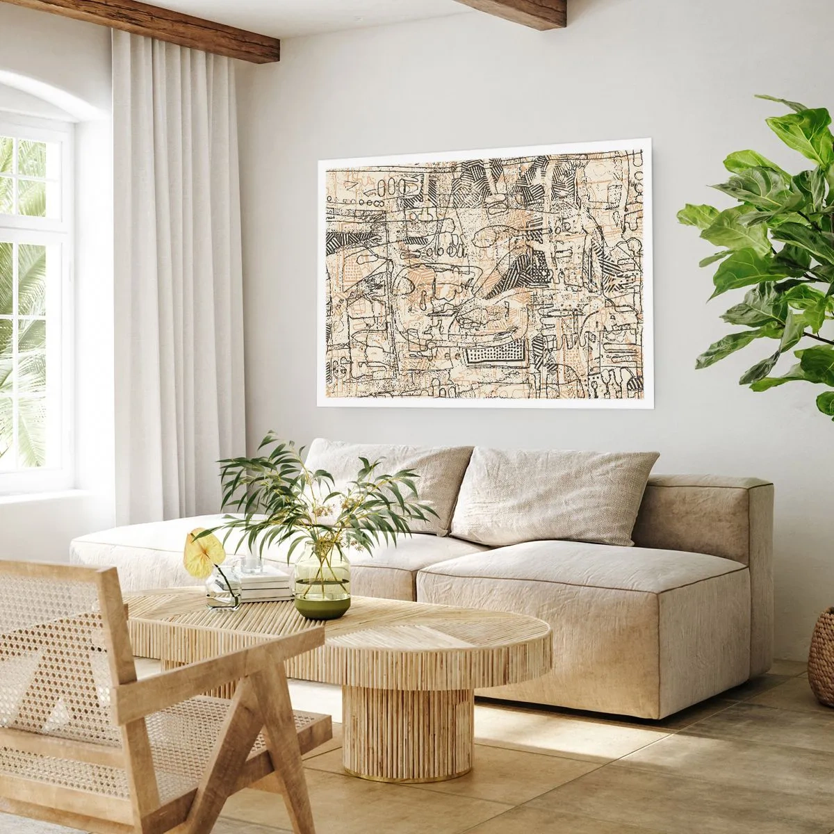 Poster - Waiting to Be Decoded - 50x40 cm
