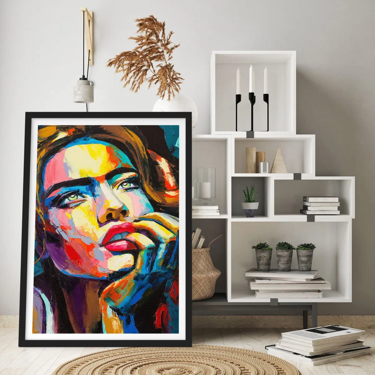 Poster in black frame - Dreams Like Birds Flying in the Sky - 30x40 cm