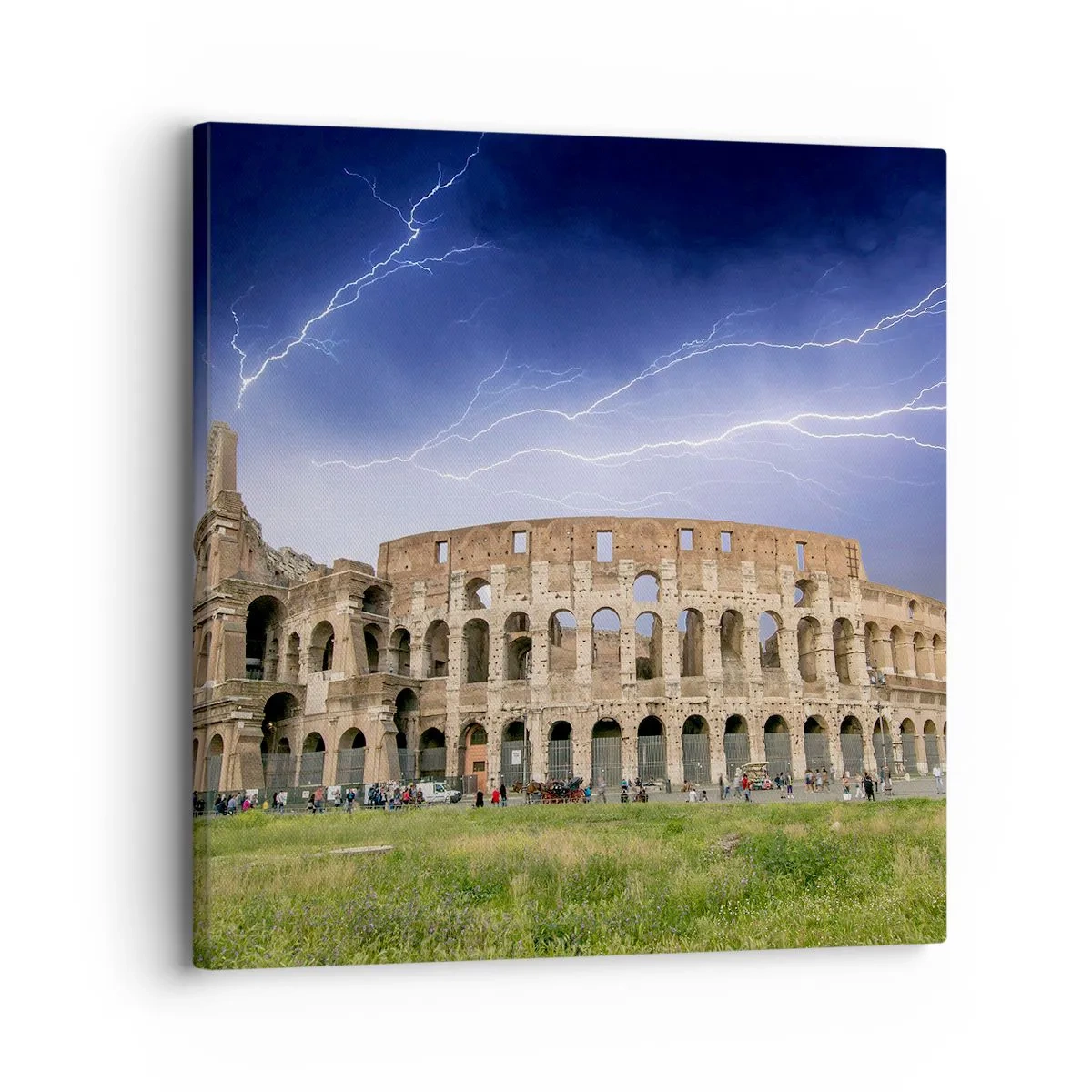 Canvas picture - Battle Arena - 30x30 cm