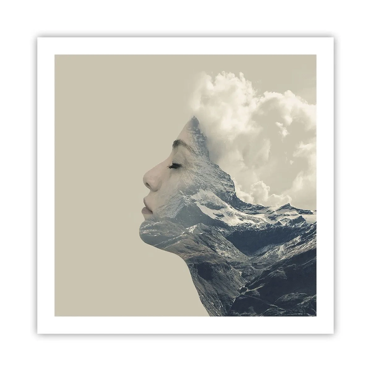 Poster - Beauty of Elements - 60x60 cm