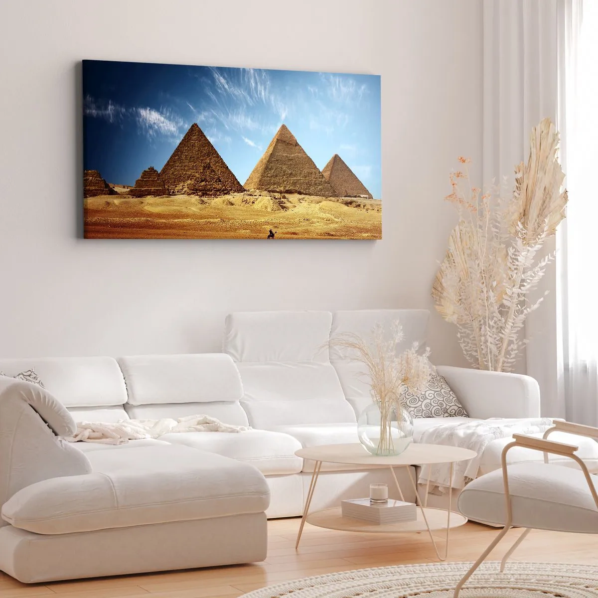 Canvas picture - 40 Centuries Looking at Us - 100x40 cm