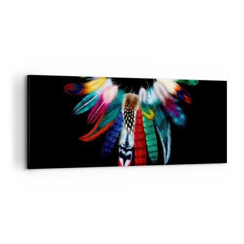 Canvas picture - Indian Necklace - 100x40 cm