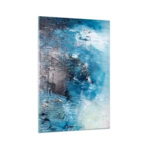 Glass picture - Blue Rhapsody - 70x100 cm