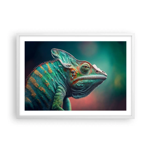 Poster in white frmae - Can You See Me? That's Too Bad... - 70x50 cm