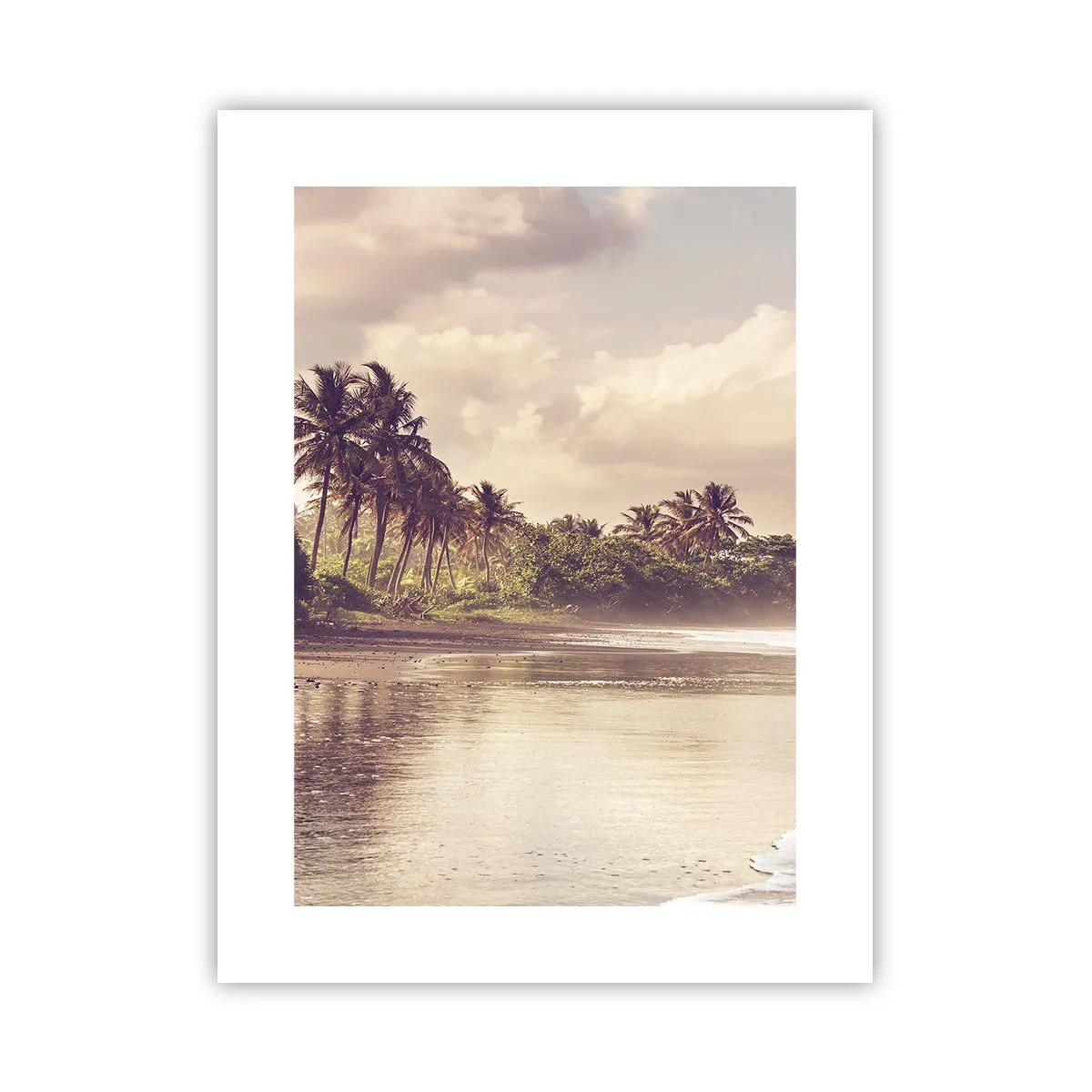 Poster - Caress of the Waves - 30x40 cm