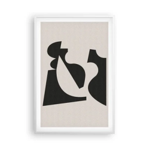 Poster in white frmae - For Self-construction - 61x91 cm