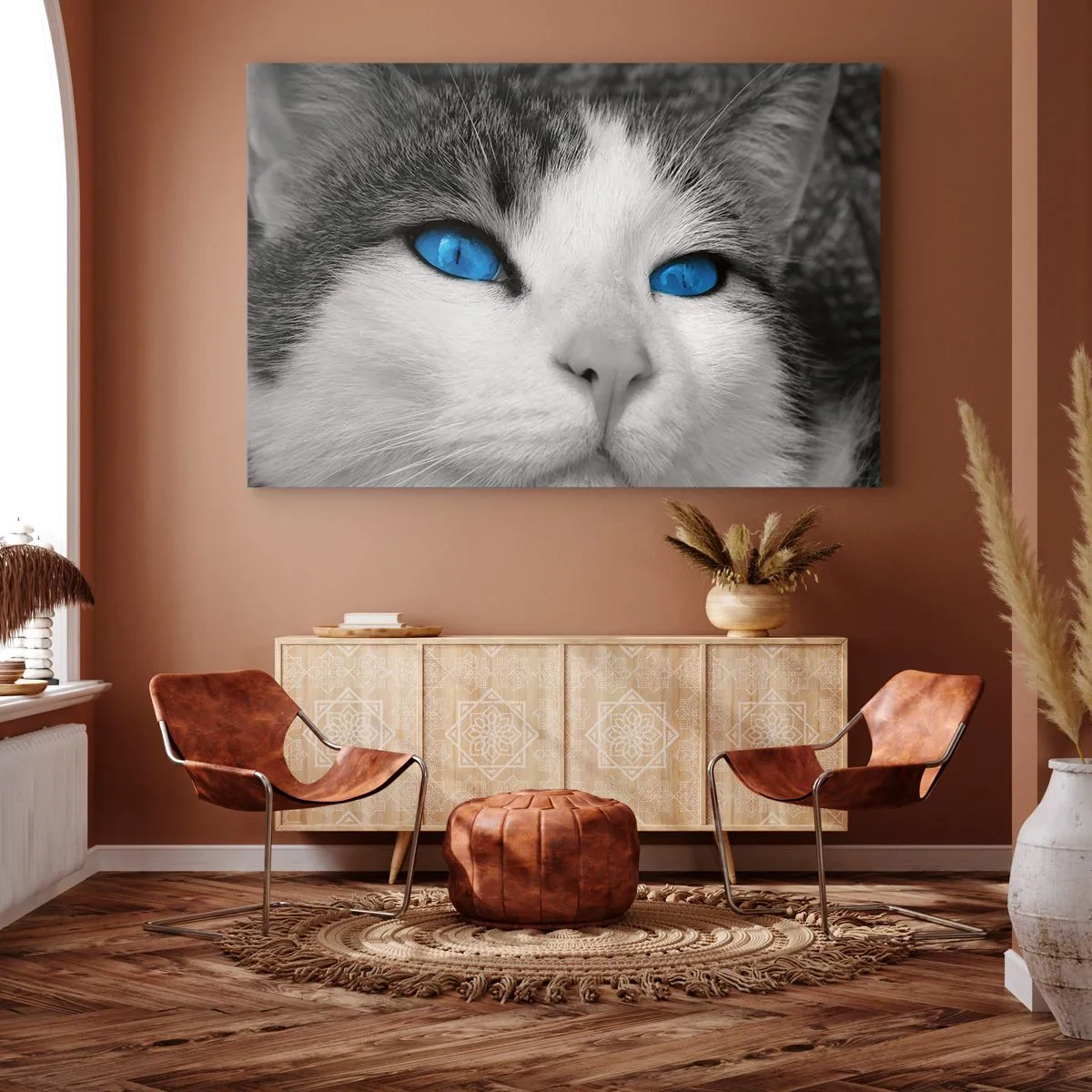 Canvas picture - Extremely Blue-eyed - 120x80 cm
