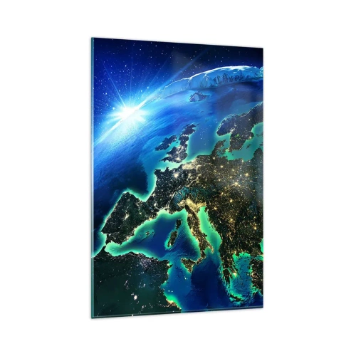 Glass picture - Sparkling Europe - 80x120 cm