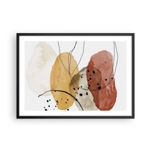 Poster in black frame - Like a Light Air - 70x50 cm