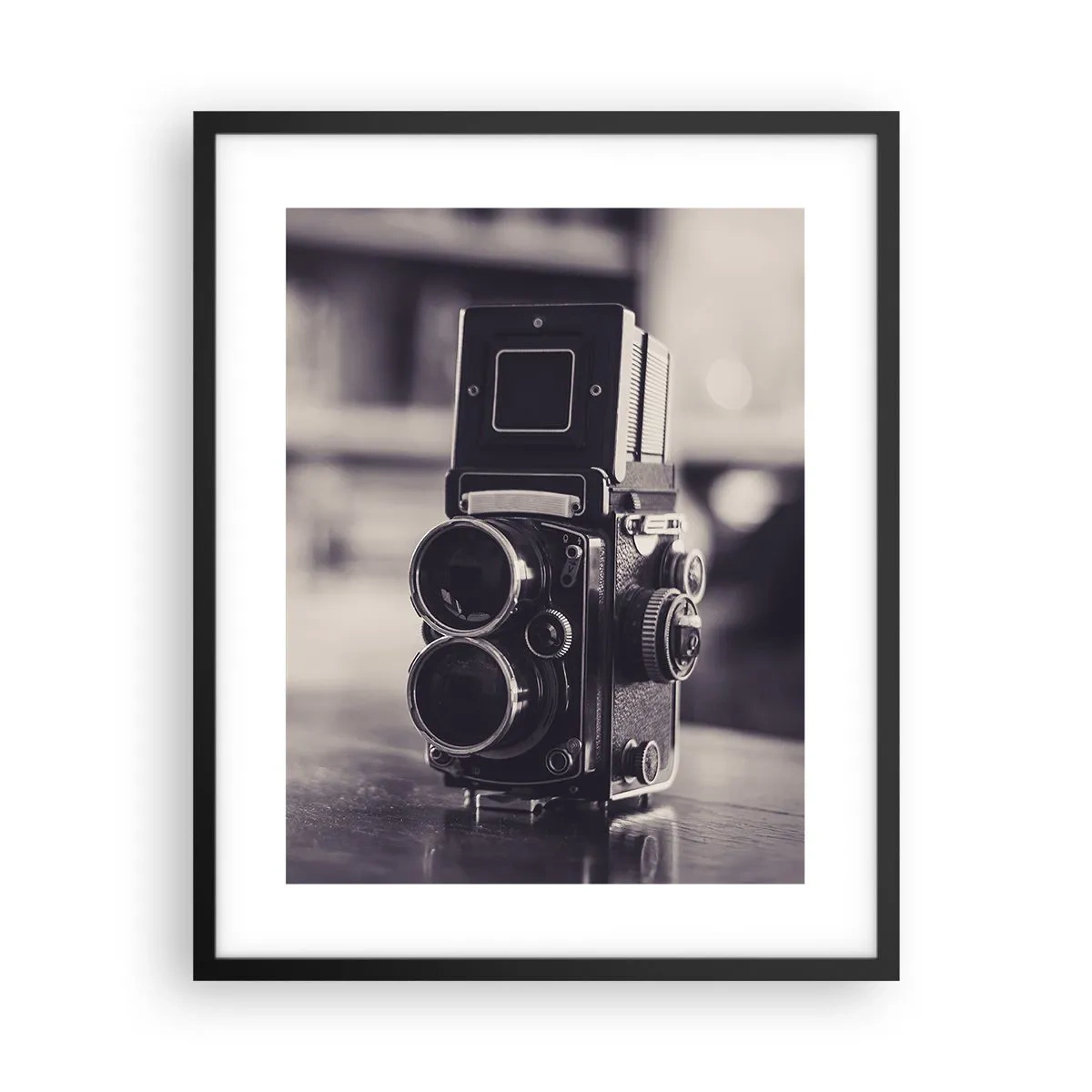 Poster in black frame - Magic of the Old Photograph - 40x50 cm