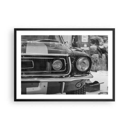 Poster in black frame - Rough Ride - 70x50 cm