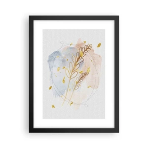 Poster in black frame - Golden Blast - 30x40 cm