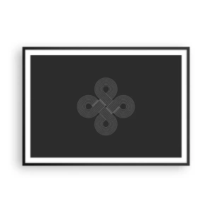 Poster in black frame - In Celtic Spirit - 100x70 cm