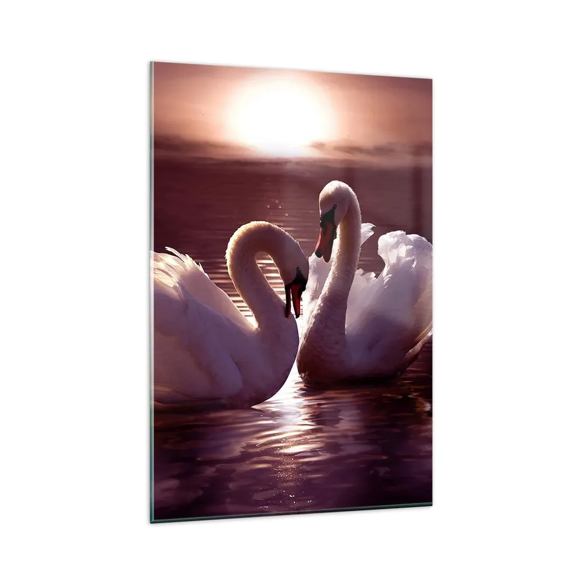 Glass picture - Until Death Tears Us Apart - 80x120 cm