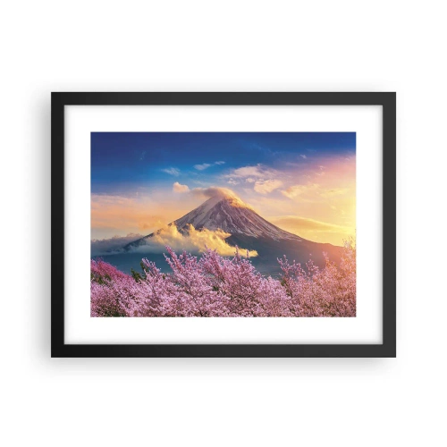 Poster in black frame - Japanese Sanctity - 40x30 cm