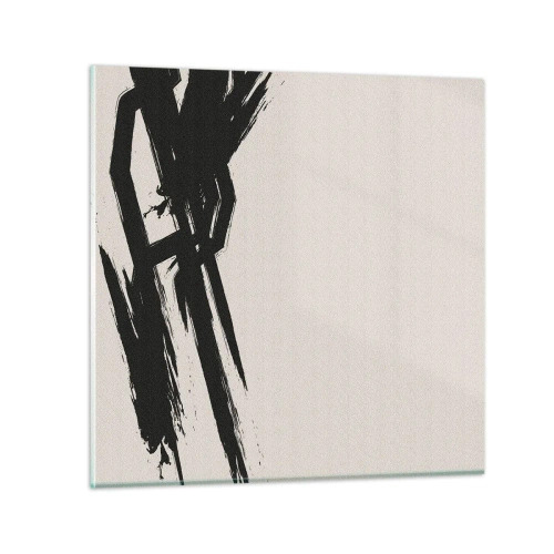 Glass picture - Uncontrollable Rush - 60x60 cm