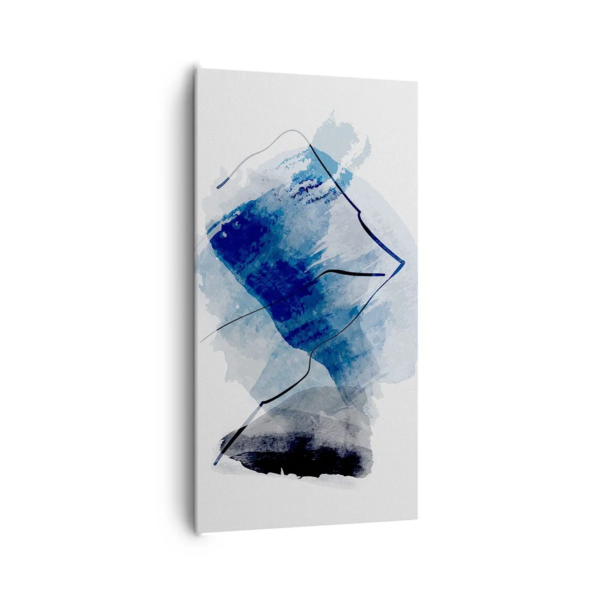 Canvas picture - Ice Mountain - 65x120 cm