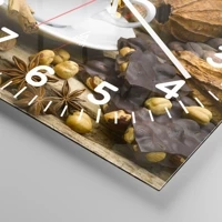 Clock face with numbers