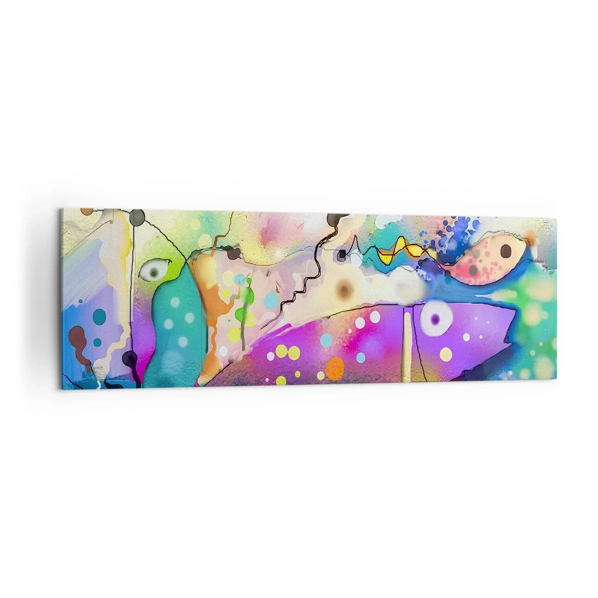 Canvas picture - No Words! - 160x50 cm