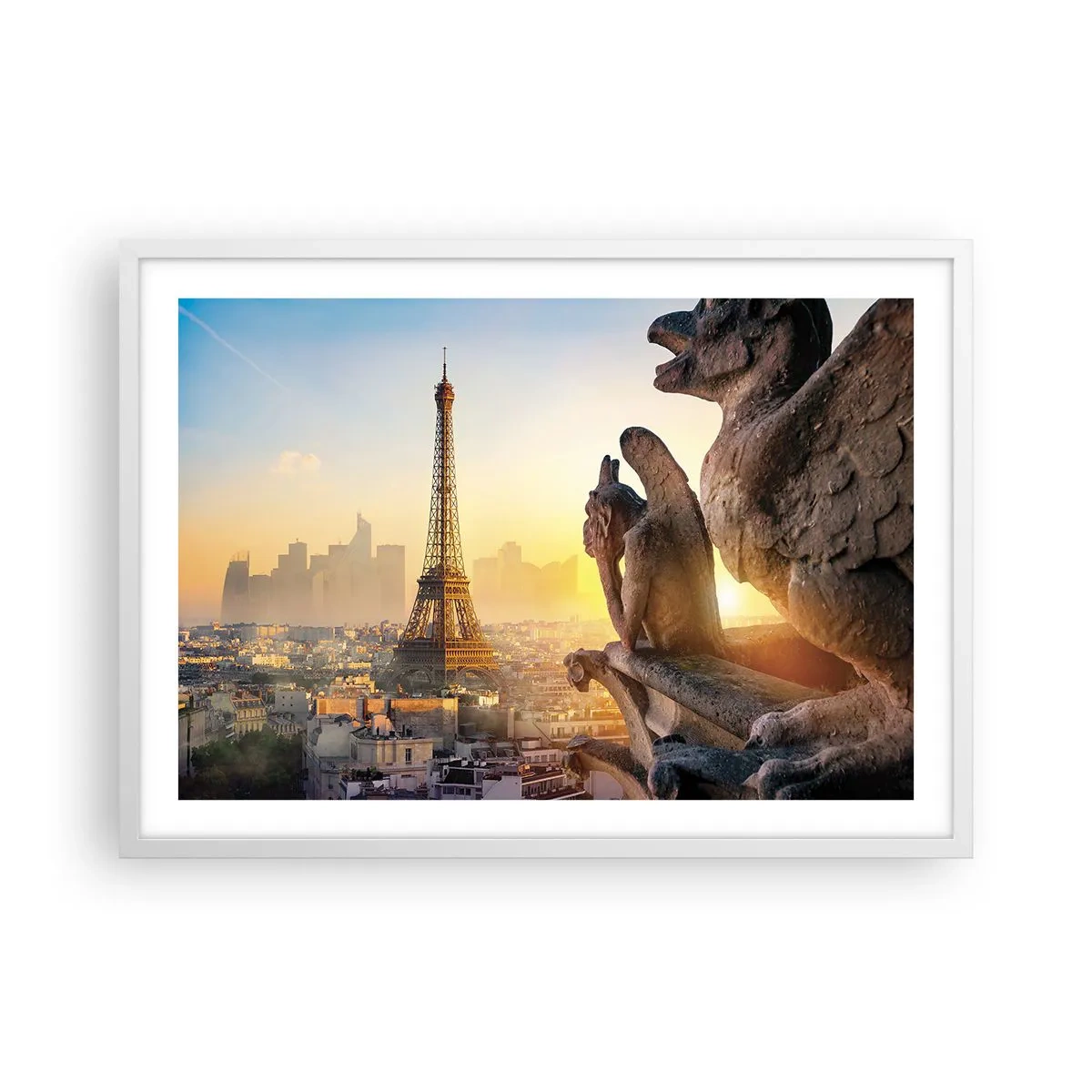 Poster in white frmae - Much Has Changed… - 70x50 cm