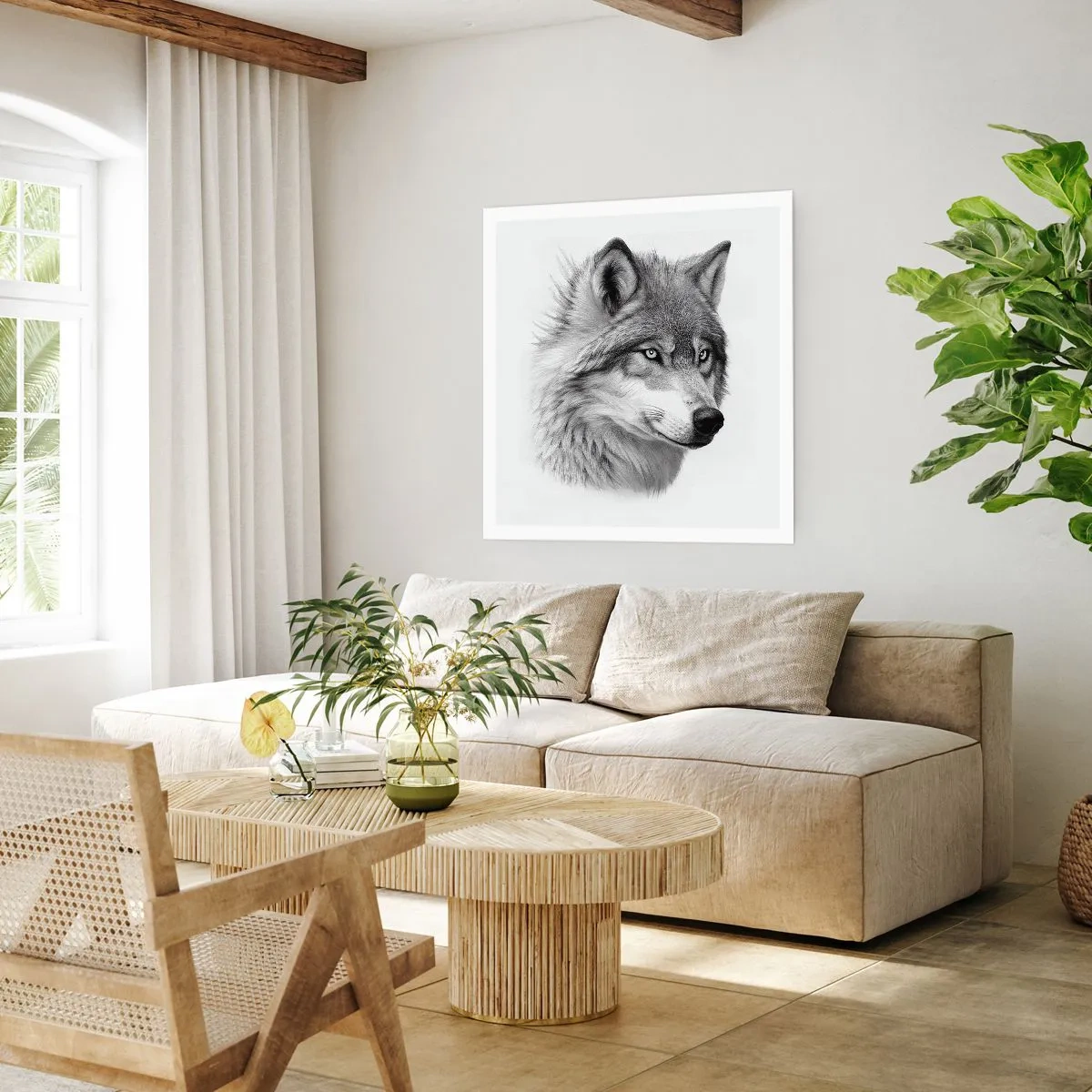 Poster - Alpha - Without a Doubt - 40x40 cm