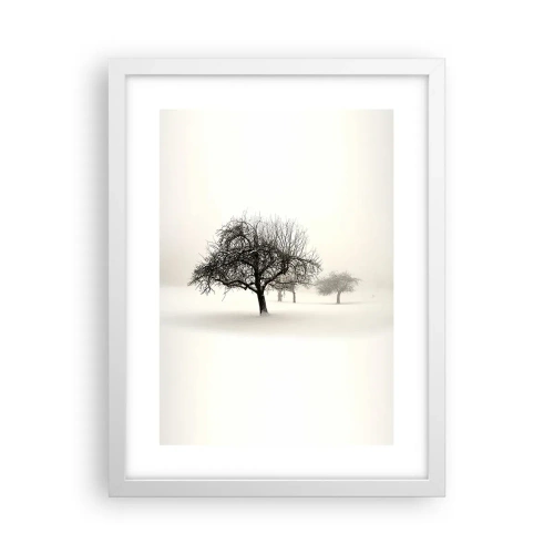 Poster in white frmae - Winter Dream - 30x40 cm