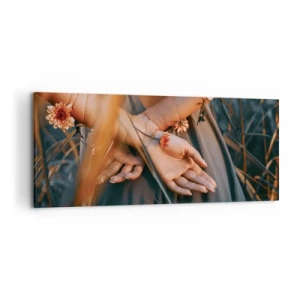 Canvas picture - Connected with Nature - 120x50 cm