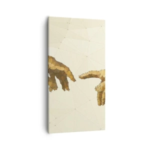 Canvas picture - God's Geometry - 55x100 cm