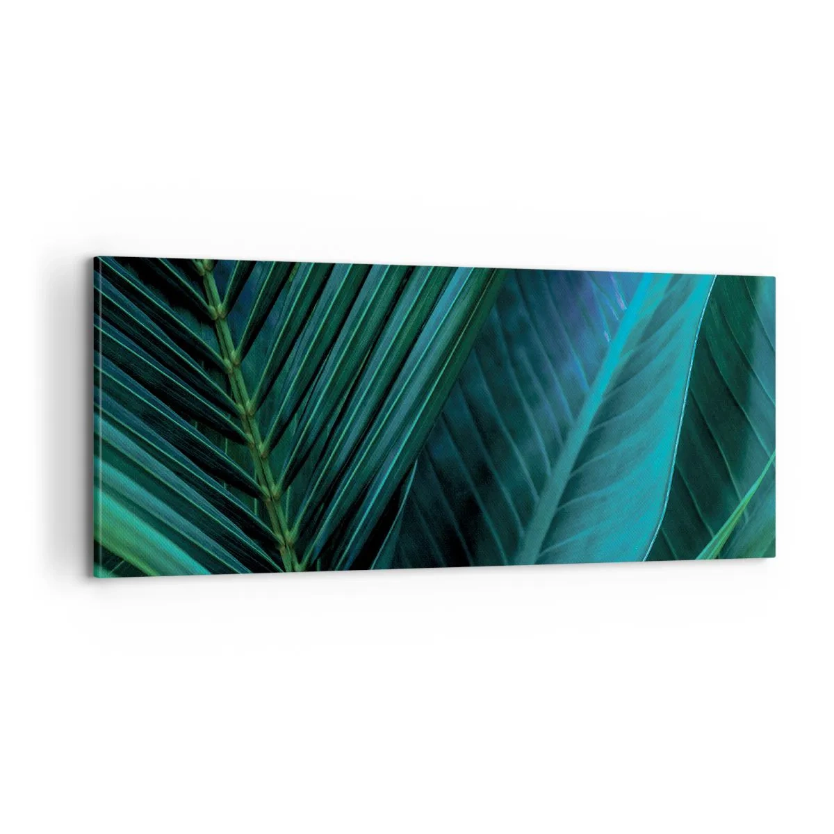 Canvas picture - Anatomy of Green - 100x40 cm