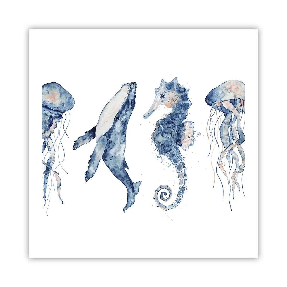 Poster - Sea Quirks - 60x60 cm